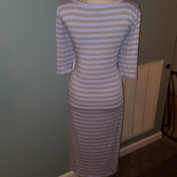 New LulaRoe Stripe Julie Plus Size Dress Size 3X - Picture 7 of 8